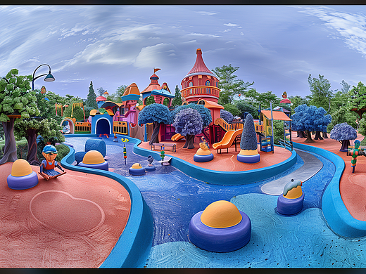 游樂場（個人主頁-ZNjg1OTU0MTI=） - 概念設(shè)定 - 站酷設(shè)計師程虞青原創(chuàng)素材 - 站酷ZCOOL