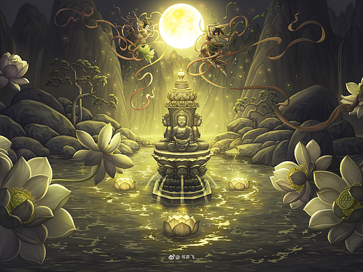 敦煌系列+搜神记系列插画合集