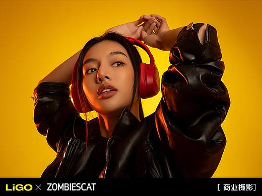 光盒引力x魔鬼猫 | 降噪头戴蓝牙耳机摄影