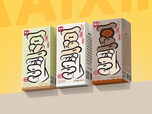 豆乳-包装设计