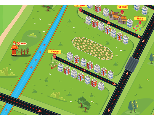 手绘地图(个人主页-ZNjQzNTQzOTI=) - 宣传物料 - 站酷设计师Fay_6原创素材 - 站酷ZCOOL