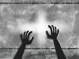 在夢(mèng)中掙扎的手