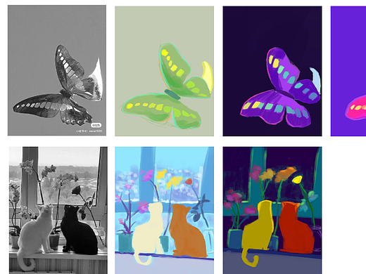 #色彩派对30天#打卡DAY2（个人主页-ZNjQxNTYwMjQ=） - 艺术插画 - 站酷设计师不舍昼夜02原创素材 - 站酷ZCOOL