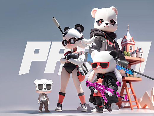 Panda Party-游戏前期IP概念设计探索