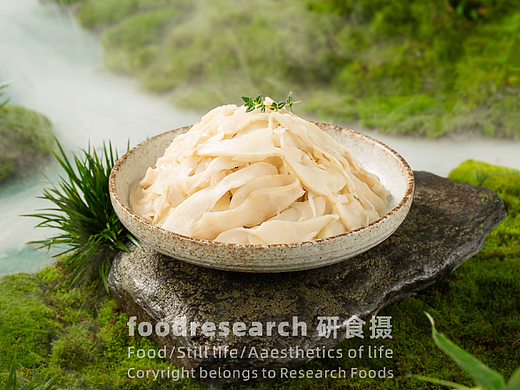 foodresearch 研食摄X锅圈有机笋系列