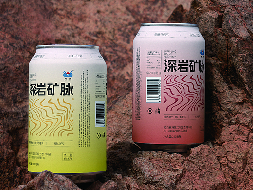 饮品气泡水包装设计