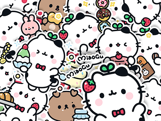 喵咕酱美味喵生系列图案+样机