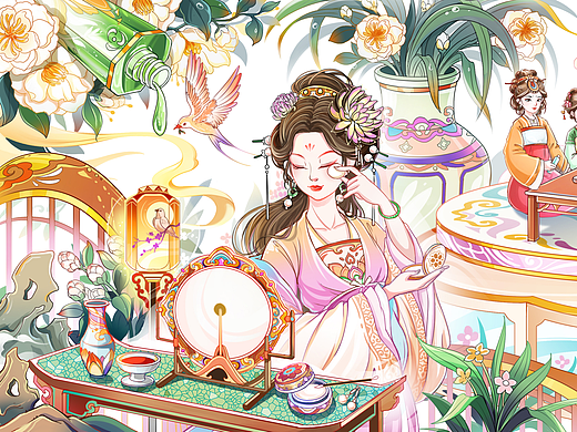 春日美妆图
