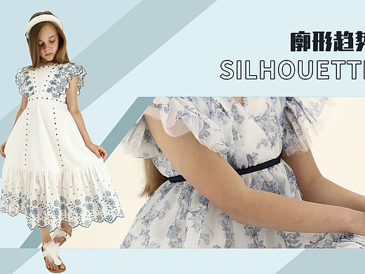 【POP时尚网】女童连衣裙廓形流行趋势
