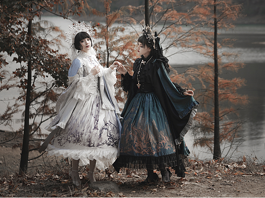 ZJ-story 龙骨墓园 Lolita印花设计