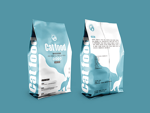 猫粮包装设计（个人主页-ZNjc1ODY4NjA=） - 包装 - 站酷设计师Z91617636原创素材 - 站酷ZCOOL