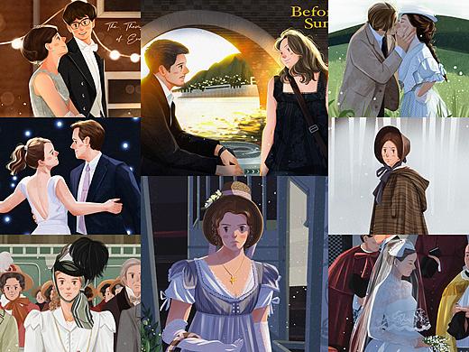 电影插画｜2023上半年合集（个人主页-ZNjU3Mzg3OTY=） - 创作习作 - 站酷设计师晒晒月亮_原创素材 - 站酷ZCOOL