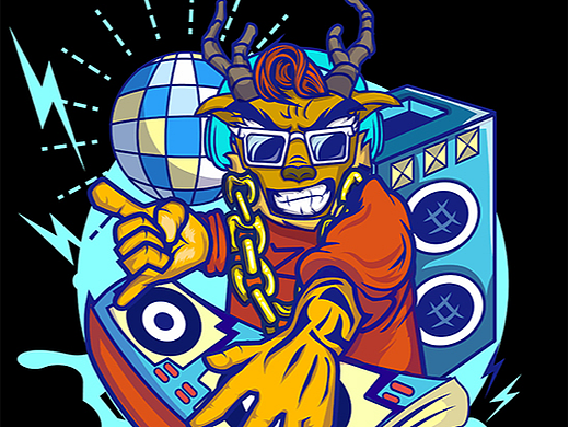 《龙九子系列插画》