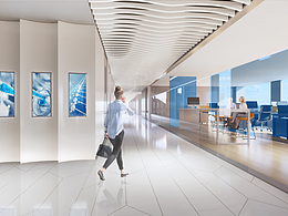 實(shí)驗(yàn)室走廊