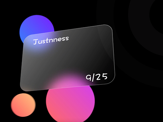 [动效练习]毛玻璃效果