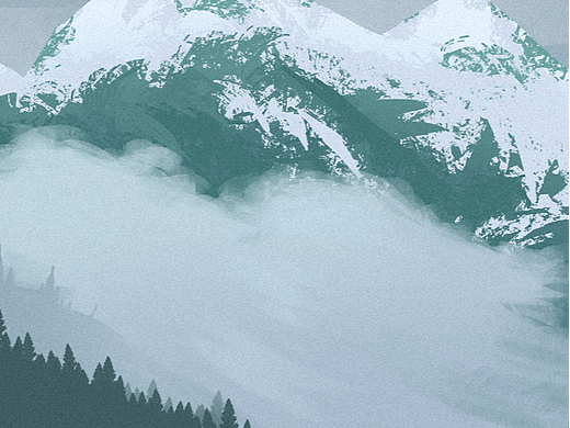 雪山之上