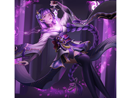 张若雯原创角色原画插画找工作中vx/电话15890388406