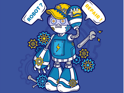 潮流插画t恤图案设计