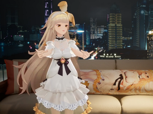 楼盘艺术展会宣传动画智能科技展厅全息投影定制