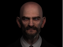 原创CG人物：old man