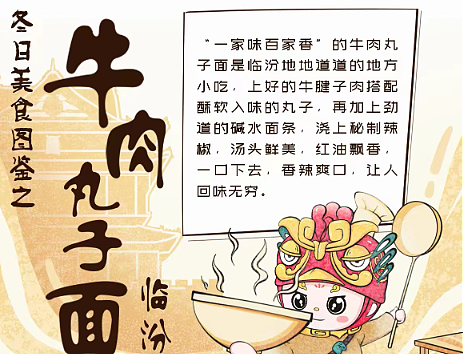 冬日美食图鉴之--临汾牛肉丸子面