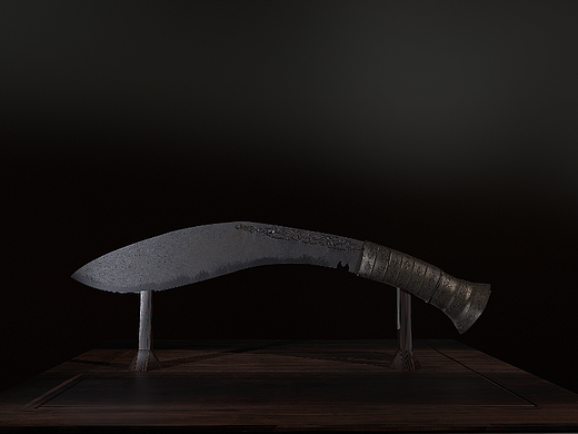 尼泊尔军用弯刀