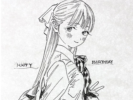 【绘画素材】手绘也能画出活力十足的JK少女?果真绝绝子~
