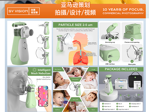 给亚马逊客户做的一些主图的拍摄设计，小小积累炫一波