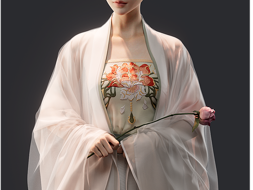 宋制大袖衫