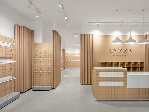 儿童服装店装修设计案例鉴赏——原木简约风格