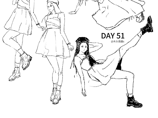 #速寫60天挑戰(zhàn)賽#Day51@速寫班長（個人主頁-ZNTkzNTE2NDQ=） - 創(chuàng)作習(xí)作 - 站酷設(shè)計師木頭傀儡s原創(chuàng)素材 - 站酷ZCOOL