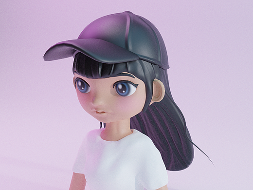 女孩半身像【NICK老师】