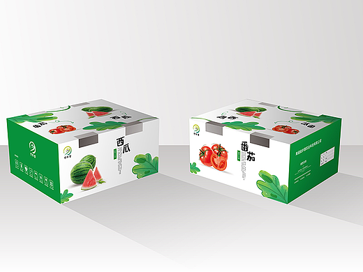 西瓜包装盒设计