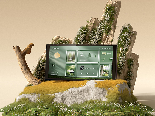 节日海报 Creative CGI