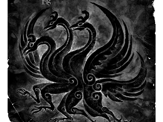 山海经拓片-𪁺𩿧（cháng fū）