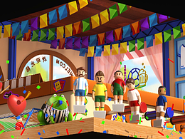 世界杯桌上足球裸眼3d动画短片