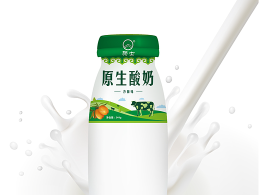 騎士酸奶包裝系列（個人主頁-ZNjE1MzY2OTY=） - 包裝 - 站酷設(shè)計師一個點子品牌設(shè)計原創(chuàng)素材 - 站酷ZCOOL
