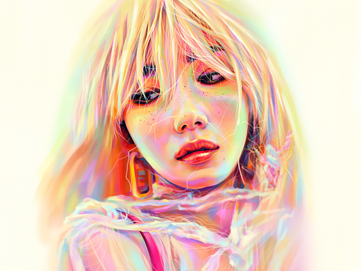 人物厚涂写生（女）