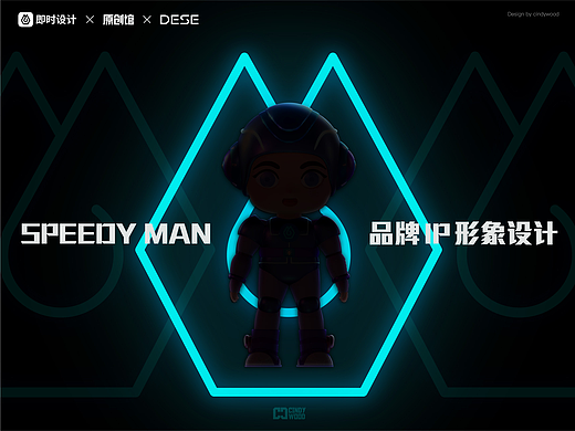 即时设计品牌IP设计-SPEEDY MAN
