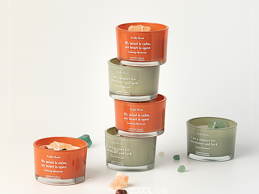 品牌案例丨Scilla Rose香薰蜡烛