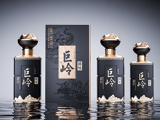 【巨岭】白酒包装设计
