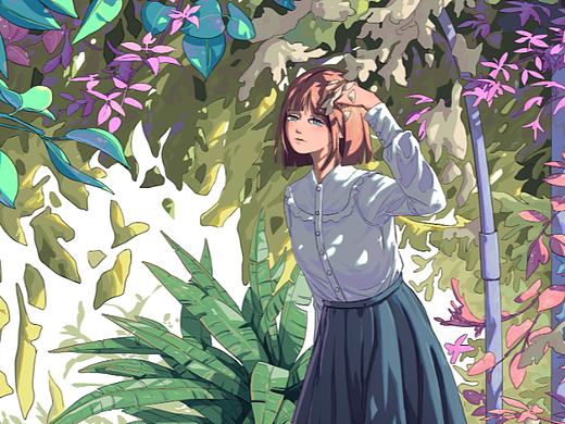 安静（个人主页-ZNjIzNjA0MDA=） - 创作习作 - 站酷设计师小风巷原创素材 - 站酷ZCOOL