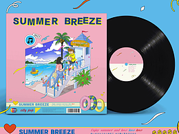 summer breeze夏日微风系列插画