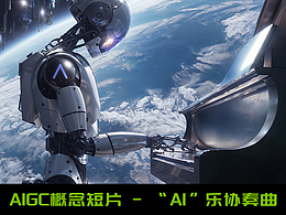 AIGC概念短片 - “AI”乐协奏曲