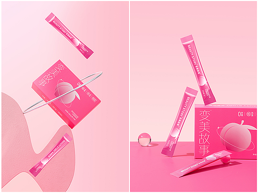 变美故事益生菌静物拍摄 