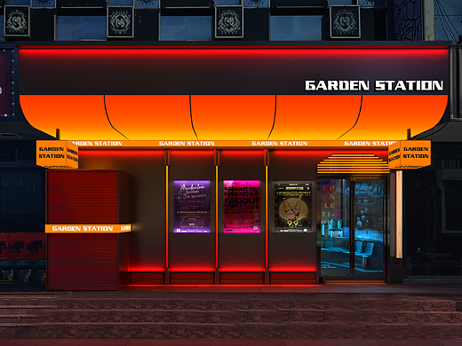 【GARDEN STATION“花园”酒吧设计】原创酒吧设计公司