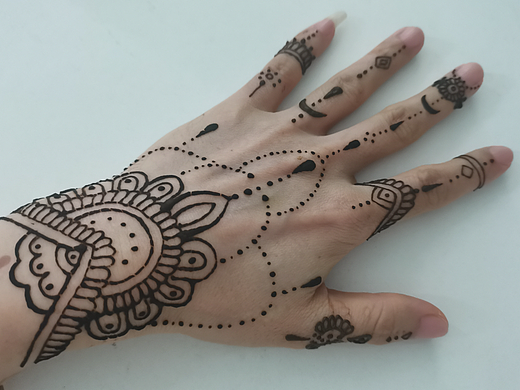 海娜手绘（个人主页-ZNjEzMjUzNjA=） - 绘画 - 站酷设计师99艺心书画社原创素材 - 站酷ZCOOL