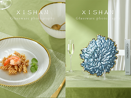 玻璃器皿丨创意盘碗碟拍摄