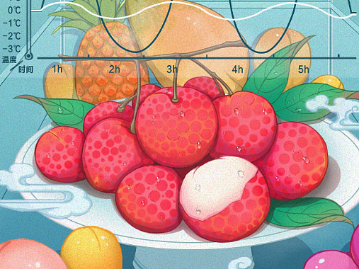 国潮水果插画（个人主页-ZNjAzMDIzOTY=） - 商业插画 - 站酷设计师dark南瓜原创素材 - 站酷ZCOOL