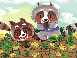 《哈!南瓜丰收了!》插图节选
